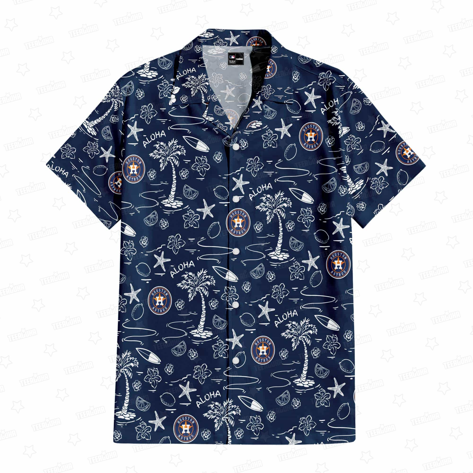 Houston Astros Aloha Paradise Hawaiian Shirt Houston Astros Aloha Paradise Hawaiian Shirt