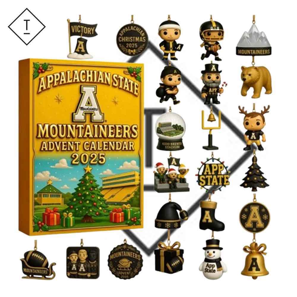 Appalachian State Mountaineers Advent Calendar Appalachian State Mountaineers Advent Calendar