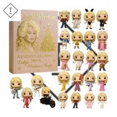Dolly Parton Christmas Holiday Countdown Calendar 2025 Country Music Star Mini Figures Decor Gift