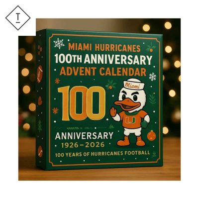Miami Hurricanes 100th Anniversary Mini Figures Advent Calendar