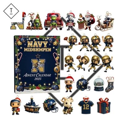 Navy Midshipmen Football Advent Calendar 2025