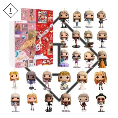 Taylor Swift 87 Chiefs Crossover Mini Figure Advent Calendar